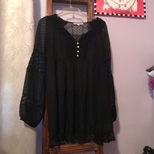 Daniel Rainn Sheer Top Nordstrom